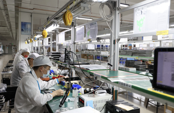 Shenzhen Emdoor Information Co., Ltd γραμμή παραγωγής του κατασκευαστή